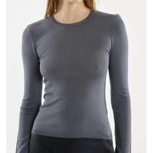 NEW THIRD FORM glimmer knit long sleeve crew top in slate